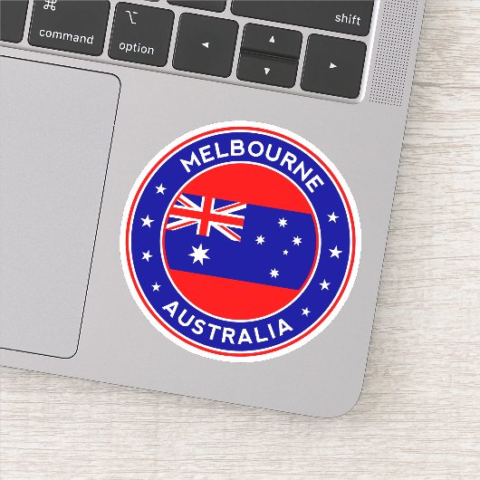Sticker Australie, Melbourne (Détail)