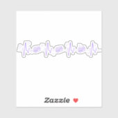 Sticker Auteur de livres (Feuille)