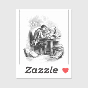 Sticker Auteur de livres anciens
