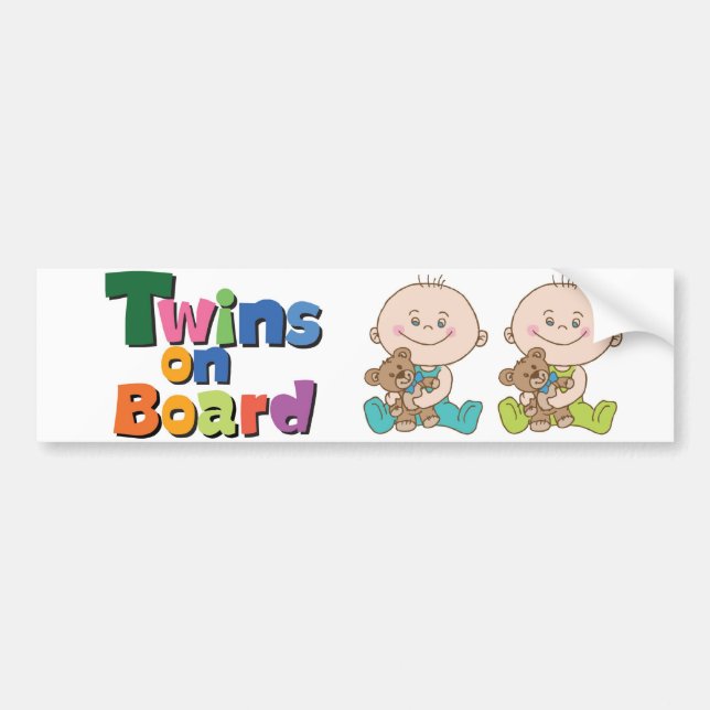Sticker Auto Twins (Voorkant)