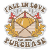 Sticker Automne des petites entreprises (Devant)