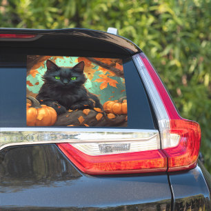 Sticker Automne Kitty
