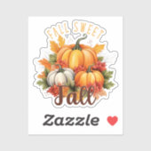 Sticker Automne Sweet Fall (Feuille)