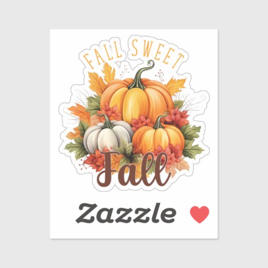 Sticker Automne Sweet Fall (Feuille)