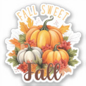 Sticker Automne Sweet Fall (Recto)