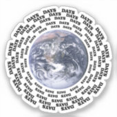 Sticker Autour du monde en 80 jours (Recto)