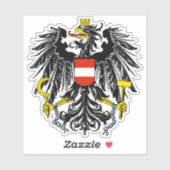 Sticker Autriche (Feuille)