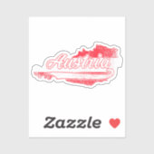 Sticker Autriche (Feuille)