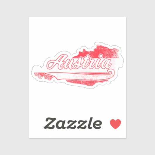 Sticker Autriche (Feuille)