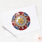 Sticker aux couleurs colombiennes (Enveloppe)
