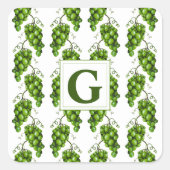 Sticker aux raisins verts (Devant)