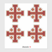 Sticker Ave Christus Rex (Feuille)
