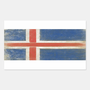 Sticker avec Distressed d'Islande