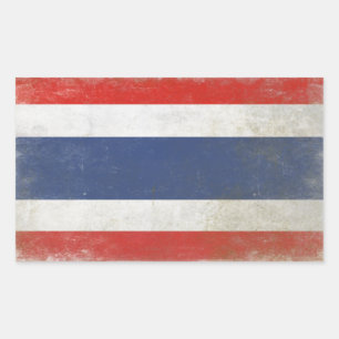 Sticker avec Distressed Thailand
