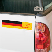 Sticker avec Drapeau d'Allemagne (Sur camion)