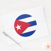 Sticker avec drapeau de Cuba (Enveloppe)