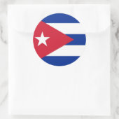 Sticker avec drapeau de Cuba (Sac)