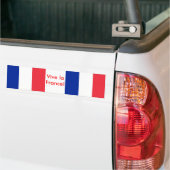 Sticker avec Drapeau de France (Sur camion)