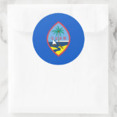 Sticker avec drapeau de Guam (Sac)