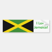 Sticker avec Drapeau de Jamaïque (Devant)
