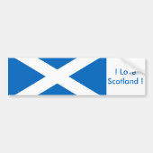 Sticker avec drapeau de l'Écosse (Devant)