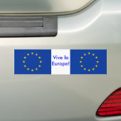 Sticker avec drapeau de l'Union européenne (En voiture)