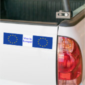 Sticker avec drapeau de l'Union européenne (Sur camion)
