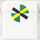 Sticker avec Drapeau de Monterey, Californie, USA (Sac)