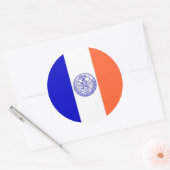 Sticker avec Drapeau de New York (Enveloppe)