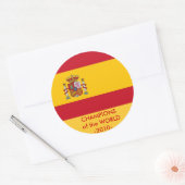 Sticker avec drapeau d'Espagne (Enveloppe)