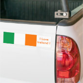 Sticker avec Drapeau d'Irlande (Sur camion)