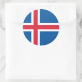 Sticker avec Drapeau d'Islande (Sac)