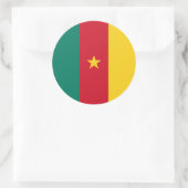 Sticker avec drapeau du Cameroun (Sac)