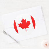 Sticker avec drapeau du Canada (Enveloppe)