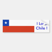 Sticker avec drapeau du Chili (Devant)