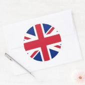 Sticker avec drapeau du Royaume-Uni (Enveloppe)