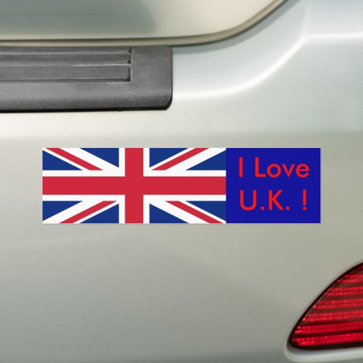 Sticker avec drapeau du Royaume-Uni (En voiture)
