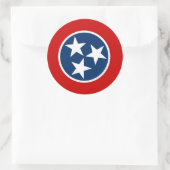 Sticker avec Drapeau du Tennessee (Sac)