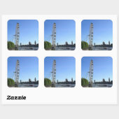Sticker avec London Eye Ferris Wheel (Feuille)