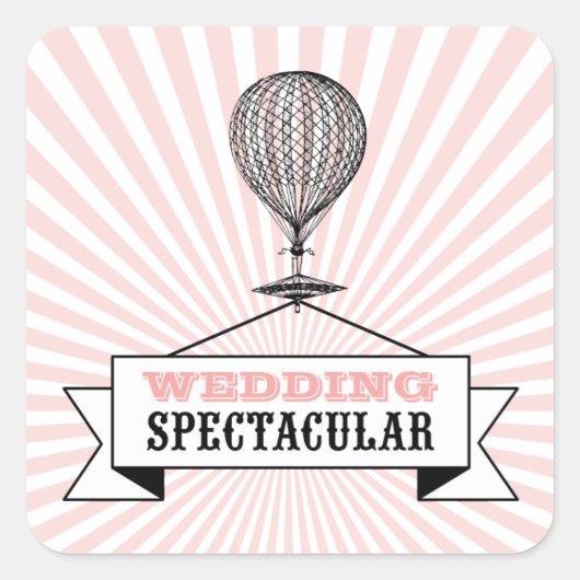 Sticker avec Mariage Spectaculaire (Devant)