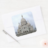 Sticker avec vue sur le Sacre Coeur de Paris (Enveloppe)