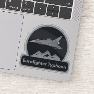 Sticker Aviateur à réaction Eurofighter