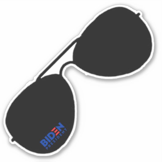 Sticker Aviateurs de Biden (Devant)