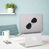 Sticker Aviateurs de Biden (Ordinateur portable sur le bureau)