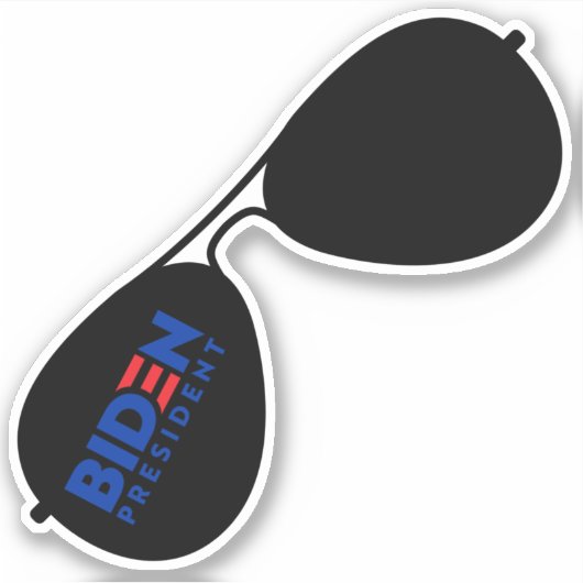 Sticker Aviateurs de Biden (Devant)
