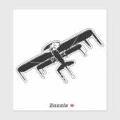 Sticker Avion (Feuille)