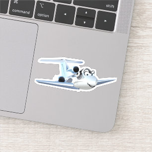 Sticker Avion de dessin