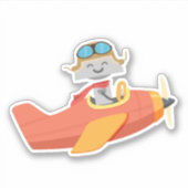 Sticker Avion Mia (Devant)
