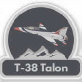 Sticker Avion T-38 (Devant)