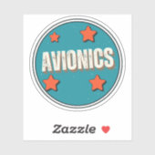 Sticker Avionique (Feuille)